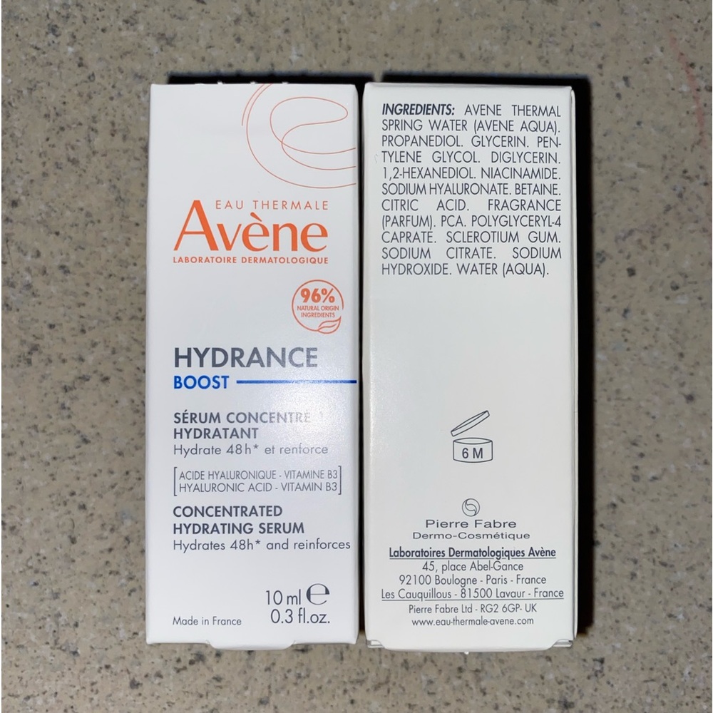 Avène Hydrance Boost Concentrated Hydrating Serum